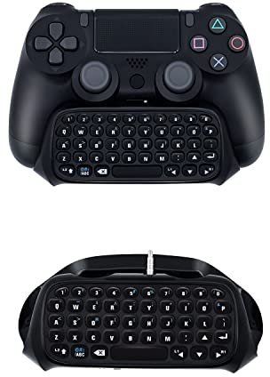 Mcbazel Chatpad Tastiera Wireless per PS4 DualShock 4 JOYPAD