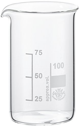 neoLab E-1047 Glasglas, hög form, 100 ml (10-pack)