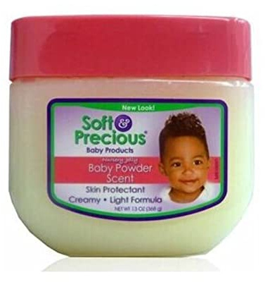Soft & Precious Baby Products Nursery Jelly Baby Powder Scent Skin Protectant 13 oz / 368 g