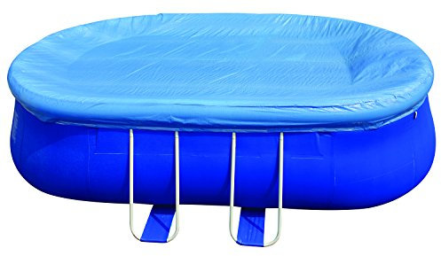 Jilong JL017241N Copertura Piscine Ovali con Struttura, 540 x 304 x 106 cm, Pezzi di 4, Blu