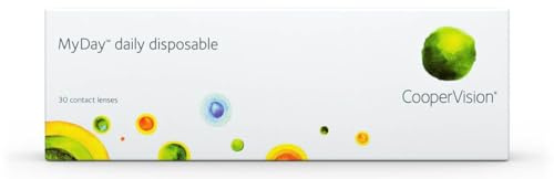 Myday 1-Day Silicone - Lentes de contacto esféricas diarias (R 8.4 / D 14.2/4 Diop), Pack de 30 uds.
