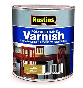 RUSTINS Polyurethane Varnish, POSP250, Pine Satin, 250 ml