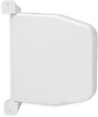 Selve Rolladen Gurt-Wickler - Scharnier-System inklusive 5 m Gurt - 14 mm Gurtbreite - Einfache Wandmontage - Schwenkbar - Weiß