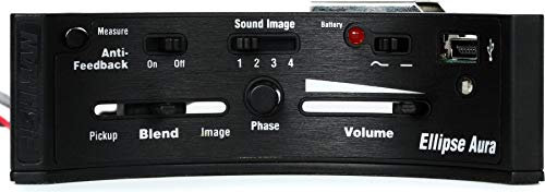 Fishman Ellipse Aura Undersaddle Pickup and Preamp System - Narrow Format