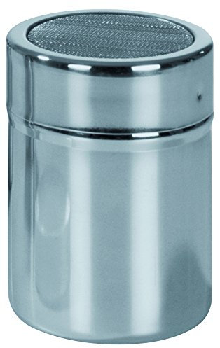 Fackelmann Spargizucchero con Rete in Acciaio, Argento, NC