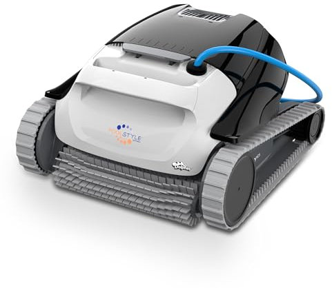 Dolphin POOLSTYLE PLUS Robot pulitore automatico per piscina interrata fino e fuori terra a 10m - Arrampicata su parete - Efficienza energetica