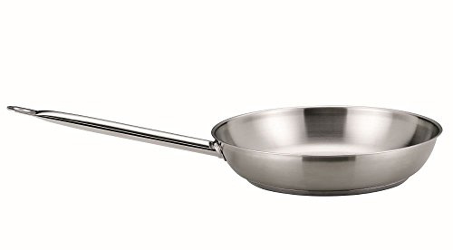 Kelomat, 1818-318 Professional Stainless Steel Frying Pan without Lid Diameter 32 cm Induction