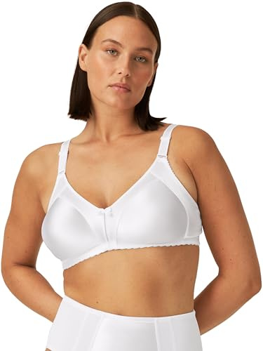 Naturana - Sujetador Reductor para Mujer, Color Blanco, Talla 95c