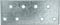 Connex Sparpack Flachverbinder 95 x 40 x 2 mm, verzinkt, 25 Stück, HVG1550