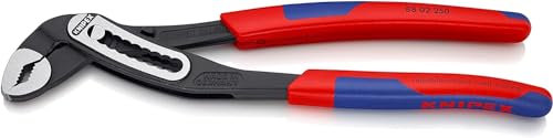 Knipex Alligator® Tenaza de agarre negro atramentado, con fundas esbeltas en dos componentes 250 mm 88 02 250