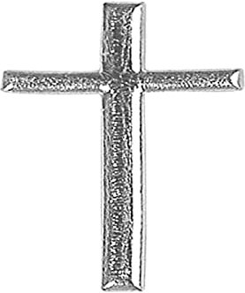 RAYHER HOBBY Rayher 3120922 Wachsmotiv Kreuz, silber, 4 cm, Btl. 1 Stück, Kreuz aus Wachs, Wachs zum Kerzen verzieren, Verzierwachs, Wachsmotiv für Kommunionkerzen, Hochzeitskerzen