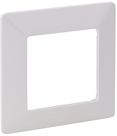 Legrand, Valena Life 754001 Cadre simple en thermoplastique sans halogène Blanc
