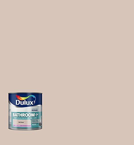 Dulux Bathroom Plus Soft Sheen Paint, 2.5 L - Soft Stone by Dulux