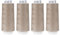 Amann Nähgarn, 100% Polyester, Dunkelbeige, 4X 2500m, 10000