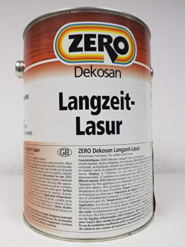 ZERO Dekosan Langzeit -Lasur Dickschichtlasur Farblos 2,5 L Beule