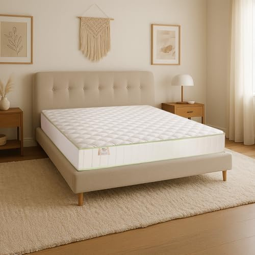 Farmarelax - Materasso Memory Matrimoniale 160x190, Alto 20 cm, Alleviamento punti di pressione, Ortopedico, Antiacaro, Anallergico e Antibatterico, 100% Made in Italy