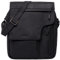 LEABAGS Leder Umhängetasche Herren & Damen I Echtleder Laptoptasche bis 13 Zoll I Messenger Bag mit Schultergurt I Schultertasche I Arbeitstasche I Tragetasche I Handtasche I Nature Schwarz
