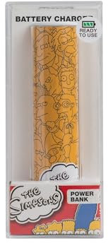 Tribe Simpsons Logo USB Portable Universal Power Bank External Battery Charger for Smartphone