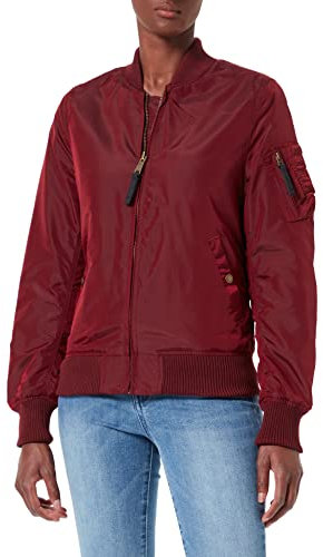 Alpha Industries MA-1 TT Wmn Bomberjacke für Damen Burgundy