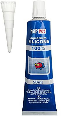 Aquariumsilikon aquarium Terrarium Silikon Kleber Tube transparent 50 ml
