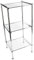 Organize It All Freistehendes Badezimmer-Regal mit 3 Etagen, Chrom