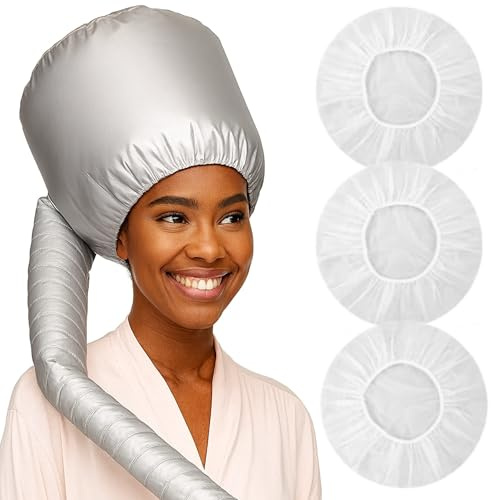 Universal Soft Bonnet Hair Dryer Attachment by Red Kiss