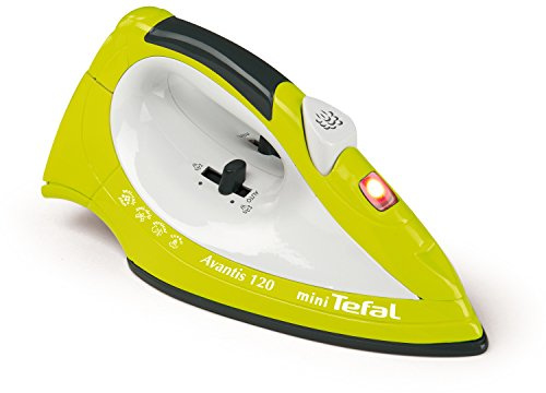 Smoby – Plancha para niñas Tefal Iron, color blanco y amarillo (24094)