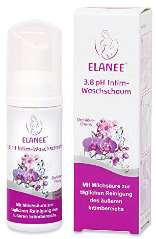 ELANEE 3, 8 pH Intim-Waschschaum mit Milchsäure zur täglichen Reinigung des äußeren Intim-Bereichs, 50 ml (405-00)