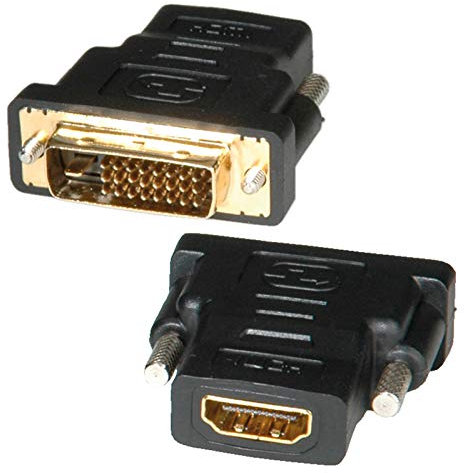 ROLINE HDMI-DVI Adapter, HDMI BU / DVI-D ST, 50 mm