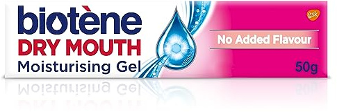 Biotène Dry Mouth Moisturising Gel, Moisturising Gel, Specific Formula for People with Dry Mouth, 50g