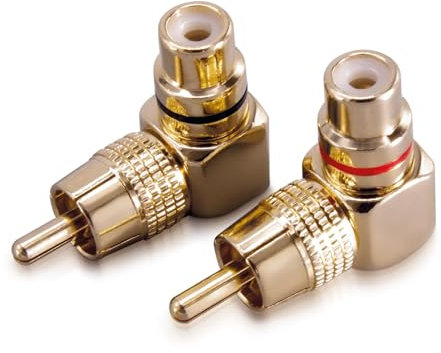 Adattatore angolare RCA