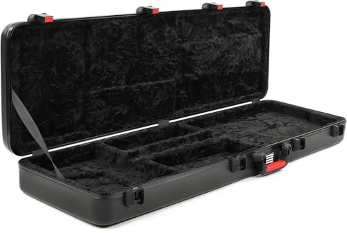 Gator Cases geformtes Flight Case für Bassgitarren mit TSA-zugelassenem Verschluss (GTSA-GTRBASS)