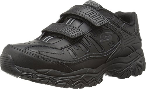 Skechers Men's Afterburn Memory Fit - Final Cut, Black, 11 X-Wide