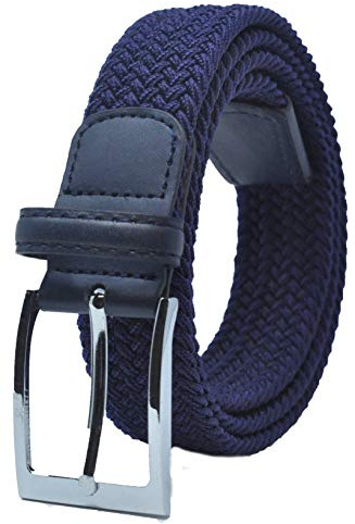 Ashford Ridge 33mm (1.25) cinturón elástico Azul oscuro (tamaños 120cm - 130cm)
