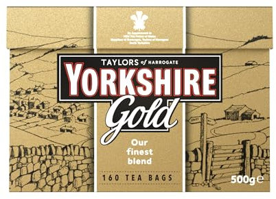 Yorkshire Tea Gold, 6 Boxes of 160 Tea Bags (Total 960 Bags)