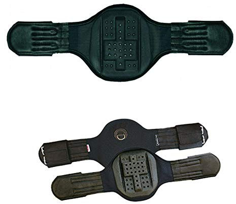 Euroriding Kurzgurt Privilège Equitation Dressage, Farbe: schwarz, Große: 55