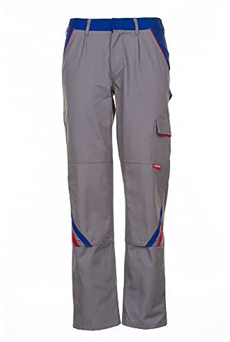 Planam Highline Herren Bundhose Zink Kornblau rot Modell 2323, Größe 50
