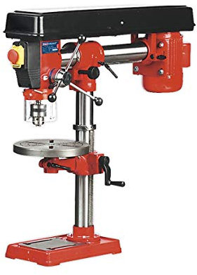 Sealey Gdm790Br Radial Pillar Drill Bench 5-Speed 790Mm Height 550W/230V