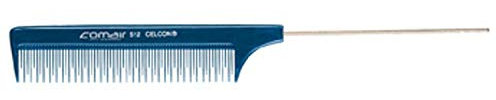Comair Blue Line 512 Profi-coda aghi pettine con i denti Toupier, 1 pezzo