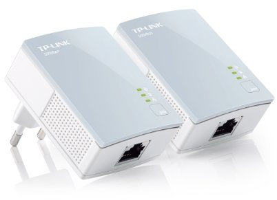 TP-LINK TL-PA411KIT - Nano Extensor de Red por línea eléctrica (AV500 Mbps, sin configuración), Blanco
