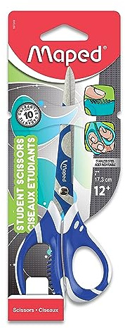 Maped - Zenoa Fit - Student scissors - Soft grip - 7 inch