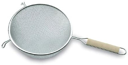 LACOR - 61318 - Colador Doble Malla 18 cms U.P 2 Ganchos