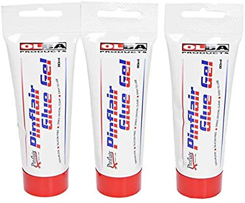 Pinflair Glue Gel Triple Pack - 3 x 80ml Tubes 185105