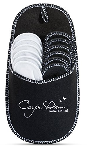 ONVAYA ABS Gästepantoffel Carpe Diem | 6er Set | Hausschuhe | Pantoffel | Gästehausschuhe | aus Filz