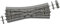 Roco Einzelkreuzungsweiche EKW-15, 16.5 mm, HO Gauge, Schwarz, Grau, Silber, Modellbahn Gleis - Kreuzungsweiche