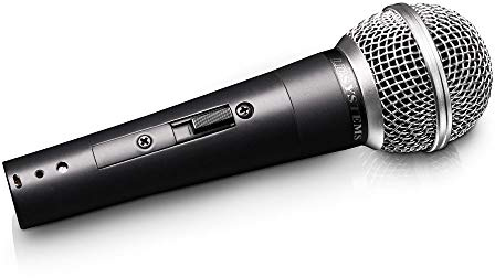 LD Systems MIC Set 1 ; Mikrofon Set mit Mikrofon, Stativ, Kabel und Klemme, schwarz, OneSize