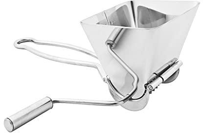 Weis Moulin à Herbes, Acier Inoxydable, Argent, 19 x 10 x 7 cm