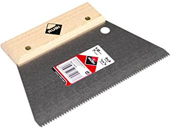 Rubi - Espátula-Peine Acero 18 Cm. (3 X 3) Triangular (71927)