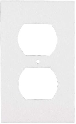 M-D Building Products 87916 White Outlet Sealers for Standard & GFCI Outlets (Pack of 6)