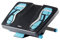 Fellowes 8068001 Fußstütze Energizer verstellbar mit Reflexzonen-Massageoberfläche, schwarz
